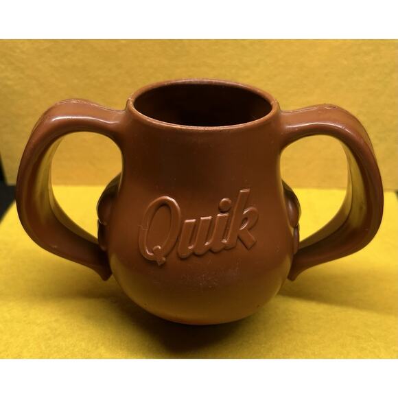 Vintage 1980s Nestle Quik Rabbit Bunny Cup With Ear Handles - Picture 3 of 8